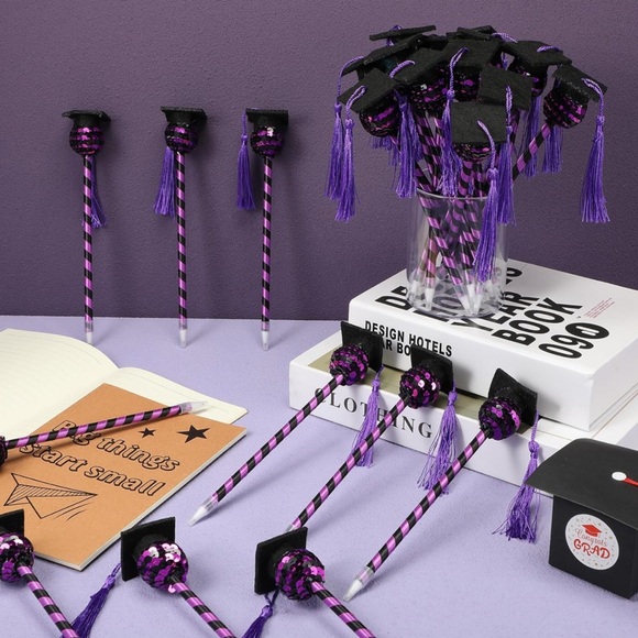 Other - 24 Pcs Graduation Pens 2024 Graduation Cap Ballpoint Pens with Tassels